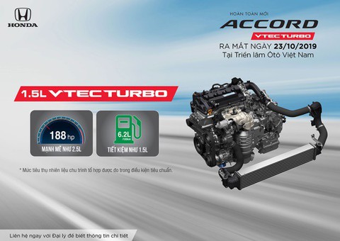 Honda Accord thế hệ thứ 10 ra mắt thị trường Việt Nam từ tháng 10-2019 - Ảnh 2. Honda Accord thế hệ thứ 10 ra mắt thị trường Việt Nam từ tháng 10-2019 - Ảnh 2.