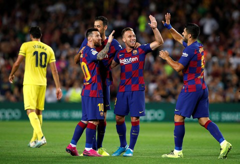 Griezmann ghi bàn, Messi chấn thương, Barca thắng chật vật Villarreal - Ảnh 2. Griezmann ghi bàn, Messi chấn thương, Barca thắng chật vật Villarreal - Ảnh 2.