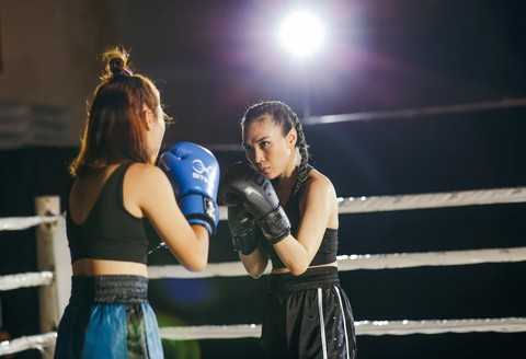 Mỹ Tâm hóa võ sĩ quyền anh trong Anh đợi em được không? - Ảnh 3. Mỹ Tâm hóa võ sĩ quyền anh trong Anh đợi em được không? - Ảnh 3.