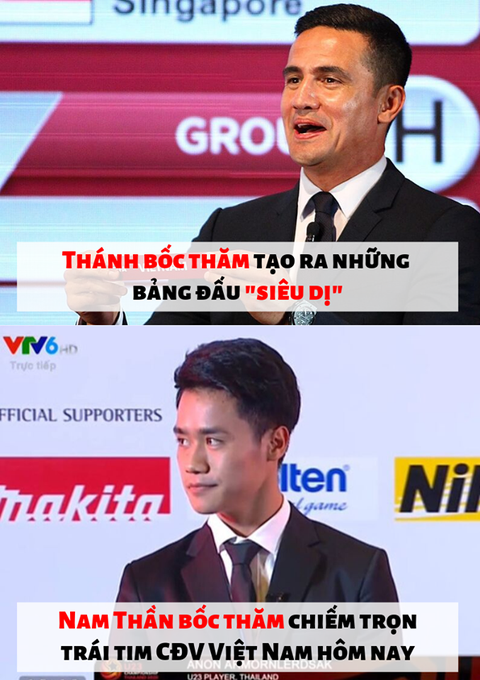 Đội trưởng U23 Thái được khen đẹp trai vì... bốc thăm dễ thở cho Việt Nam - Ảnh 6. Đội trưởng U23 Thái được khen đẹp trai vì... bốc thăm dễ thở cho Việt Nam - Ảnh 6.