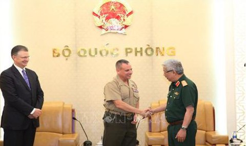 Việt Nam - Hoa Kỳ tham vấn quốc phòng - Ảnh 1. Việt Nam - Hoa Kỳ tham vấn quốc phòng - Ảnh 1.