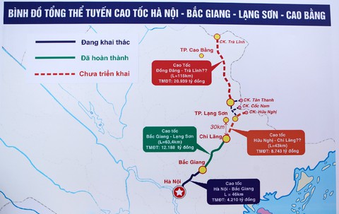 Thông xe đoạn Bắc Giang - Chi Lăng của đường cao tốc Bắc Giang - Lạng Sơn - Ảnh 5. Thông xe đoạn Bắc Giang - Chi Lăng của đường cao tốc Bắc Giang - Lạng Sơn - Ảnh 5.
