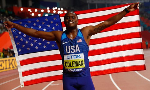 Kế nhiệm Usain Bolt, Christian Coleman trở thành người chạy nhanh nhất thế giới - Ảnh 2. Kế nhiệm Usain Bolt, Christian Coleman trở thành người chạy nhanh nhất thế giới - Ảnh 2.