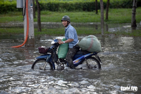 Van ngăn triều kẹt gây ngập nặng đợt triều đầu mùa - Ảnh 3. Van ngăn triều kẹt gây ngập nặng đợt triều đầu mùa - Ảnh 3.