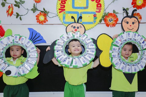 Đà Nẵng tổ chức ngày hội sữa học đường cho trẻ mầm non - Ảnh 3. Đà Nẵng tổ chức ngày hội sữa học đường cho trẻ mầm non - Ảnh 3.