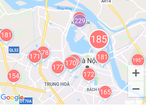 Hà Nội mịt mù sáng đầu tuần, cảnh báo ô nhiễm không khí mức nguy hại - Ảnh 8. Hà Nội mịt mù sáng đầu tuần, cảnh báo ô nhiễm không khí mức nguy hại - Ảnh 8.