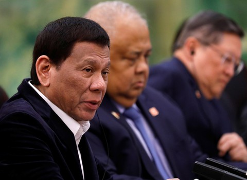 Ông Duterte không hài lòng khi ông Tập nói Biển Đông là tài sản của Trung Quốc - Ảnh 1. Ông Duterte không hài lòng khi ông Tập nói Biển Đông là tài sản của Trung Quốc - Ảnh 1.