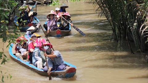 Du lịch ĐBSCL phải thoát cảnh na ná nhau - Ảnh 1. Du lịch ĐBSCL phải thoát cảnh na ná nhau - Ảnh 1.