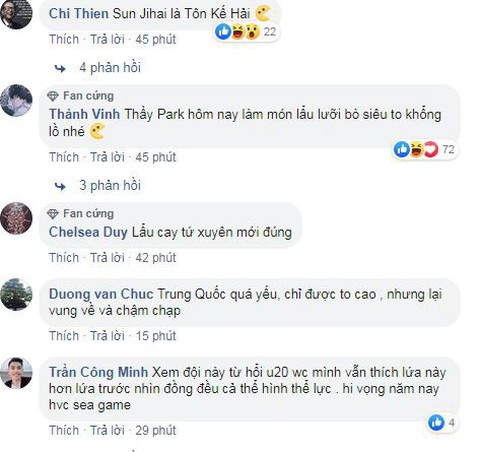Cổ động viên Việt Nam không tin nổi U22 Trung Quốc... yếu dữ vậy - Ảnh 2. Cổ động viên Việt Nam không tin nổi U22 Trung Quốc... yếu dữ vậy - Ảnh 2.