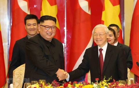 Tổng bí thư, Chủ tịch nước Nguyễn Phú Trọng gửi điện mừng quốc khánh Triều Tiên - Ảnh 1. Tổng bí thư, Chủ tịch nước Nguyễn Phú Trọng gửi điện mừng quốc khánh Triều Tiên - Ảnh 1.