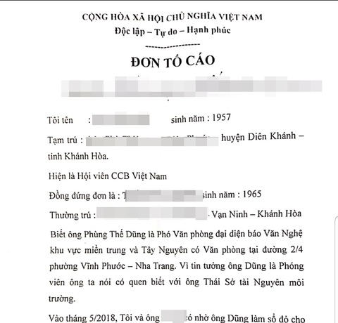 Thêm nhiều người tố cáo cựu phóng viên báo Văn Nghệ nhận hàng trăm triệu - Ảnh 1.
