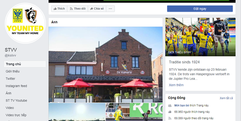 Công Phượng về nước, cổ động viên Việt ồ ạt bỏ fanpage của CLB Sint-Truiden - Ảnh 1. Công Phượng về nước, cổ động viên Việt ồ ạt bỏ fanpage của CLB Sint-Truiden - Ảnh 1.