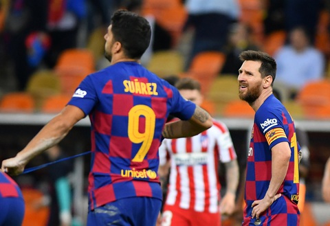 VAR hạ gục Barca ở bán kết Siêu cúp Tây Ban Nha - Ảnh 1. VAR hạ gục Barca ở bán kết Siêu cúp Tây Ban Nha - Ảnh 1.