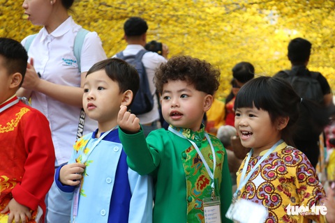 Sắc mai vàng rực tại Lễ hội Tết Việt xuân Canh Tý - Ảnh 10. Sắc mai vàng rực tại Lễ hội Tết Việt xuân Canh Tý - Ảnh 10.
