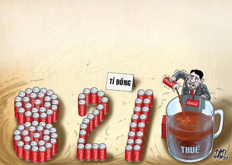 Từ vụ 821 tỉ nợ thuế của Coca-Cola Việt Nam: Chặn các ông lớn trốn thuế - Ảnh 1. Từ vụ 821 tỉ nợ thuế của Coca-Cola Việt Nam: Chặn các ông lớn trốn thuế - Ảnh 1.