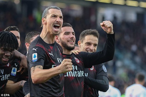 Ibrahimovic ‘khai hỏa’, AC Milan tìm lại niềm vui chiến thắng - Ảnh 1. Ibrahimovic ‘khai hỏa’, AC Milan tìm lại niềm vui chiến thắng - Ảnh 1.