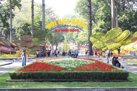 Hội hoa Xuân TP Hồ Chí Minh sẽ kéo dài 12 ngày - Ảnh 1. Hội hoa Xuân TP Hồ Chí Minh sẽ kéo dài 12 ngày - Ảnh 1.