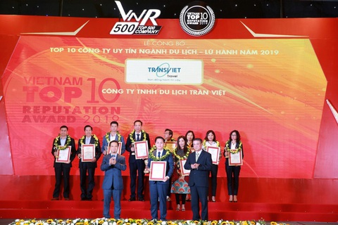 Transviet nhận giải thưởng Top 10 công ty du lịch uy tín năm 2019 - Ảnh 3. Transviet nhận giải thưởng Top 10 công ty du lịch uy tín năm 2019 - Ảnh 3.