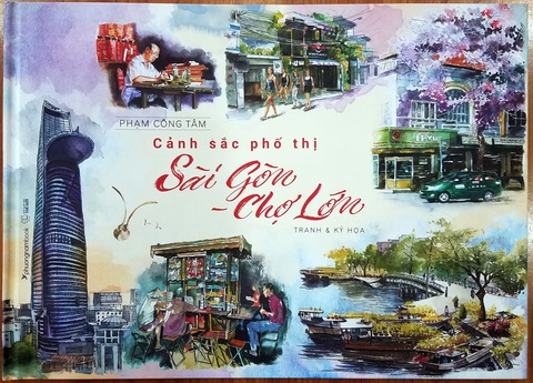 Dạo phố Sài Gòn qua tranh và ký họa của Phạm Công Tâm - Ảnh 1. Dạo phố Sài Gòn qua tranh và ký họa của Phạm Công Tâm - Ảnh 1.