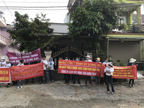 Công an Long An truy tìm lãnh đạo công ty bán 118 nền đất ma - Ảnh 3. Công an Long An truy tìm lãnh đạo công ty bán 118 nền đất ma - Ảnh 3.