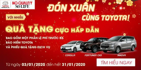 Toyota khuấy động thị trường xe hơi cuối năm với nhiều ưu đãi hấp dẫn - Ảnh 1. Toyota khuấy động thị trường xe hơi cuối năm với nhiều ưu đãi hấp dẫn - Ảnh 1.