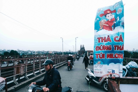 Thả cá chép, không thả túi nilông - Ảnh 6. Thả cá chép, không thả túi nilông - Ảnh 6.