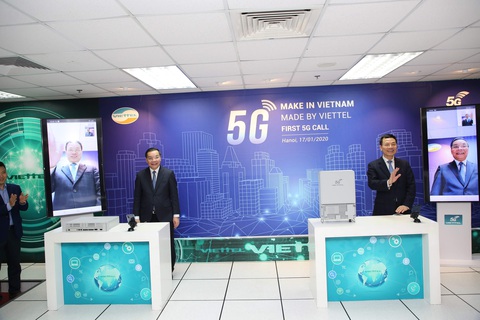 Thực hiện cuộc gọi 5G đầu tiên trên thiết bị hạ tầng mạng do Việt Nam sản xuất - Ảnh 1. Thực hiện cuộc gọi 5G đầu tiên trên thiết bị hạ tầng mạng do Việt Nam sản xuất - Ảnh 1.