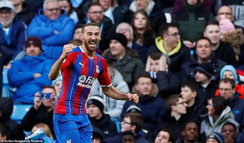 Aguero lập cú đúp, M.C vẫn không thắng được Crystal Palace - Ảnh 1. Aguero lập cú đúp, M.C vẫn không thắng được Crystal Palace - Ảnh 1.