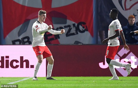 ‘Hiện tượng’ RB Leipzig tiếp tục bay cao, bỏ xa Bayern Munich 7 điểm - Ảnh 3. ‘Hiện tượng’ RB Leipzig tiếp tục bay cao, bỏ xa Bayern Munich 7 điểm - Ảnh 3.