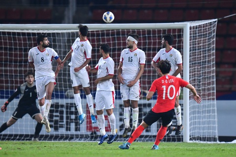 Thắng kịch tính Jordan, U23 Hàn Quốc giành vé vào bán kết U23 châu Á - Ảnh 1. Thắng kịch tính Jordan, U23 Hàn Quốc giành vé vào bán kết U23 châu Á - Ảnh 1.