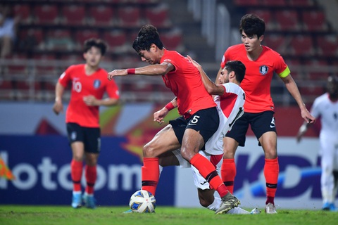 Thắng kịch tính Jordan, U23 Hàn Quốc giành vé vào bán kết U23 châu Á - Ảnh 3. Thắng kịch tính Jordan, U23 Hàn Quốc giành vé vào bán kết U23 châu Á - Ảnh 3.