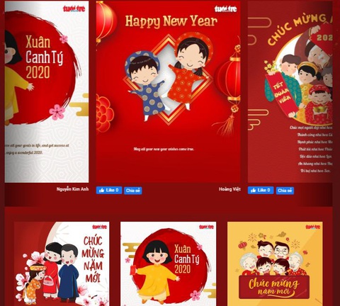 Mời tạo thiệp chúc tết tặng người thân yêu trên Tuổi Trẻ Online - Ảnh 1. Mời tạo thiệp chúc tết tặng người thân yêu trên Tuổi Trẻ Online - Ảnh 1.