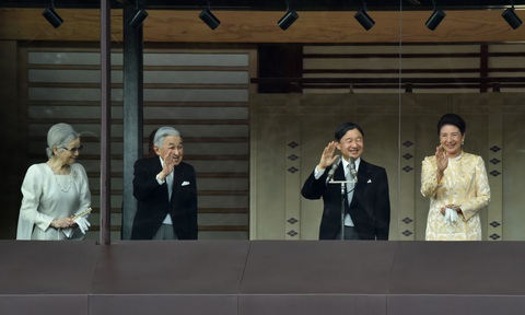 Nhật hoàng Naruhito phát thông điệp 2020: Mong một năm thái bình, không thiên tai - Ảnh 1. Nhật hoàng Naruhito phát thông điệp 2020: Mong một năm thái bình, không thiên tai - Ảnh 1.