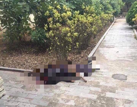 Gã nghiện truy sát vợ chồng hàng xóm khiến 2 người thương vong - Ảnh 1. Gã nghiện truy sát vợ chồng hàng xóm khiến 2 người thương vong - Ảnh 1.