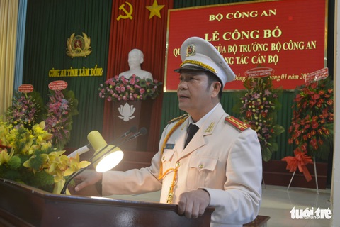 Phó giám đốc Công an tỉnh Đắk Nông làm giám đốc Công an tỉnh Lâm Đồng - Ảnh 1. Phó giám đốc Công an tỉnh Đắk Nông làm giám đốc Công an tỉnh Lâm Đồng - Ảnh 1.