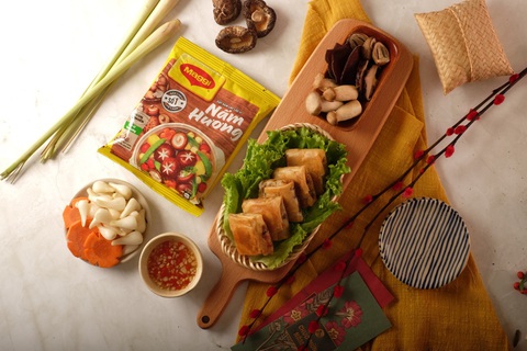 Ngán cơm tết vì quá nhiều dầu mỡ? Có ngay chả giò detox rau củ thanh mát - Ảnh 1. Ngán cơm tết vì quá nhiều dầu mỡ? Có ngay chả giò detox rau củ thanh mát - Ảnh 1.