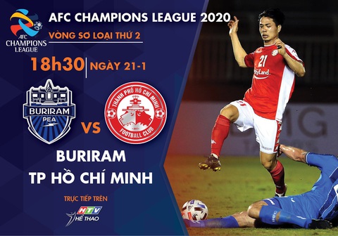 Lịch trực tiếp AFC Champions League: CLB TP.HCM gặp Buriram - Ảnh 1. Lịch trực tiếp AFC Champions League: CLB TP.HCM gặp Buriram - Ảnh 1.