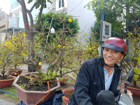 Hoa tết tiêu thụ chậm, người bán lo lắng - Ảnh 8. Hoa tết tiêu thụ chậm, người bán lo lắng - Ảnh 8.