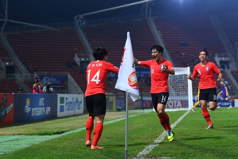 Thắng thuyết phục, U23 Hàn Quốc đoạt vé vào chung kết Giải U23 châu Á - Ảnh 2. Thắng thuyết phục, U23 Hàn Quốc đoạt vé vào chung kết Giải U23 châu Á - Ảnh 2.
