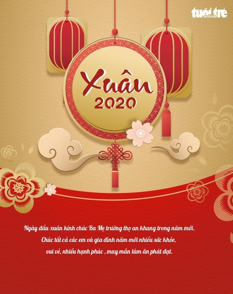 Chúc mừng Canh Tý 2020, chúc năm mới an lành, yên vui! - Ảnh 2. Chúc mừng Canh Tý 2020, chúc năm mới an lành, yên vui! - Ảnh 2.