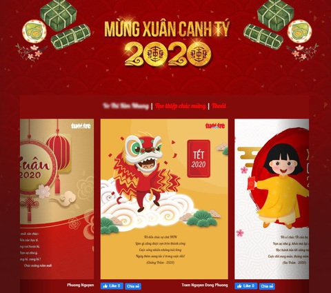 Thiệp chúc tết 2020 ý nghĩa gửi người thương yêu - Ảnh 1. Thiệp chúc tết 2020 ý nghĩa gửi người thương yêu - Ảnh 1.