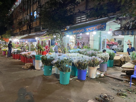 Tan tác chợ hoa Sài Gòn, tiền tỉ đổ bỏ ngày 30 tết - Ảnh 1. Tan tác chợ hoa Sài Gòn, tiền tỉ đổ bỏ ngày 30 tết - Ảnh 1.