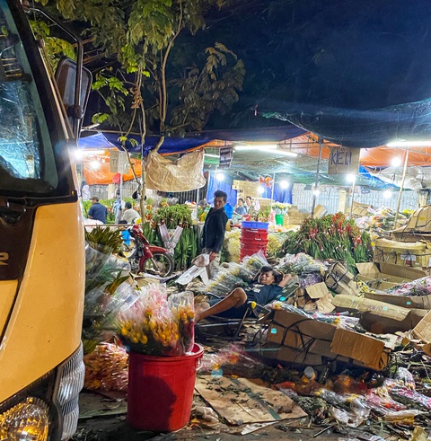 Tan tác chợ hoa Sài Gòn, tiền tỉ đổ bỏ ngày 30 tết - Ảnh 2. Tan tác chợ hoa Sài Gòn, tiền tỉ đổ bỏ ngày 30 tết - Ảnh 2.