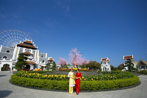 Khỏi đau đầu nghĩ chốn ăn chơi Tết, cứ đến Sun World là vui ngất ngây - Ảnh 3. Khỏi đau đầu nghĩ chốn ăn chơi Tết, cứ đến Sun World là vui ngất ngây - Ảnh 3.