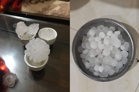 Mưa đá to như quả trứng, xe hơi vỡ cả kính, cả ngàn nhà dân thủng mái - Ảnh 5. Mưa đá to như quả trứng, xe hơi vỡ cả kính, cả ngàn nhà dân thủng mái - Ảnh 5.