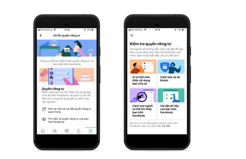 Facebook cập nhật hướng dẫn cài đặt quyền riêng tư cho người dùng - Ảnh 1. Facebook cập nhật hướng dẫn cài đặt quyền riêng tư cho người dùng - Ảnh 1.