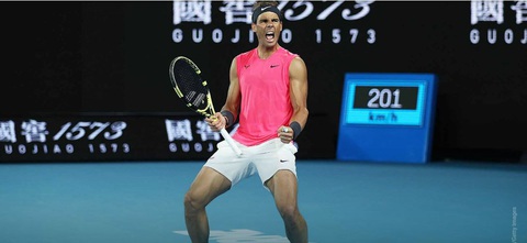 Vượt qua Kyrgios sau cuộc khổ chiến, Nadal vào tứ kết gặp Dominic Thiem - Ảnh 1. Vượt qua Kyrgios sau cuộc khổ chiến, Nadal vào tứ kết gặp Dominic Thiem - Ảnh 1.