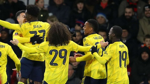 Cúp FA: Arsenal vượt ải Bournemouth, Chelsea có thể gặp Liverpool ở vòng 5 - Ảnh 1. Cúp FA: Arsenal vượt ải Bournemouth, Chelsea có thể gặp Liverpool ở vòng 5 - Ảnh 1.