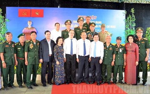TP.HCM họp mặt truyền thống cách mạng Sài Gòn - Chợ Lớn - Gia Định - Ảnh 1. TP.HCM họp mặt truyền thống cách mạng Sài Gòn - Chợ Lớn - Gia Định - Ảnh 1.