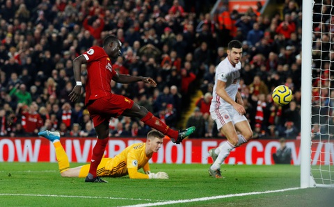 Thắng nhẹ nhàng Sheffield, Liverpool vững chắc ngôi đầu Premier League - Ảnh 2. Thắng nhẹ nhàng Sheffield, Liverpool vững chắc ngôi đầu Premier League - Ảnh 2.